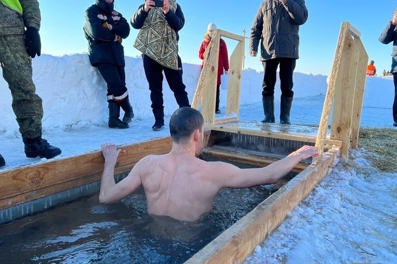 В омском парке «Вокруг света» освятят крещенскую купель