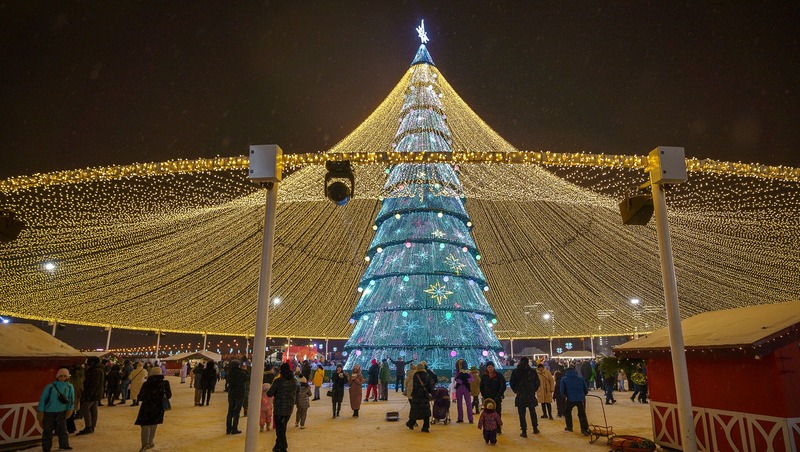 Центральная городская ёлка у Центра семьи «Казан» откроется 23 декабря