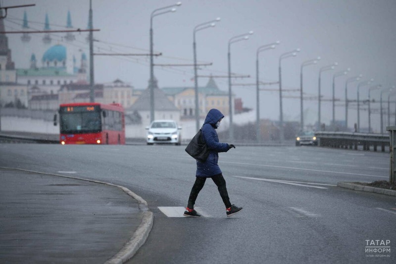 В Татарстане ожидается ветер, гололед и туман