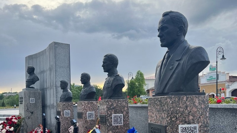 В Елабуге завершилась реконструкция мемориального комплекса на площади Памяти