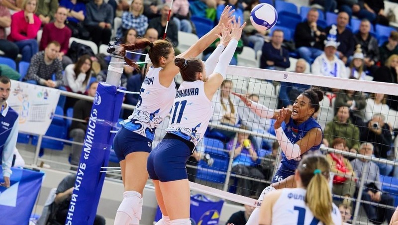 Женский ВК «Корабелка» обыграл «Минчанку» со счётом 3:0 в матче Суперлиги