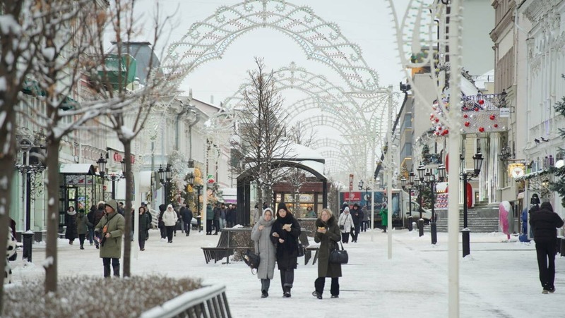 Более 200 тыс. туристов посетили Казань в новогодние каникулы