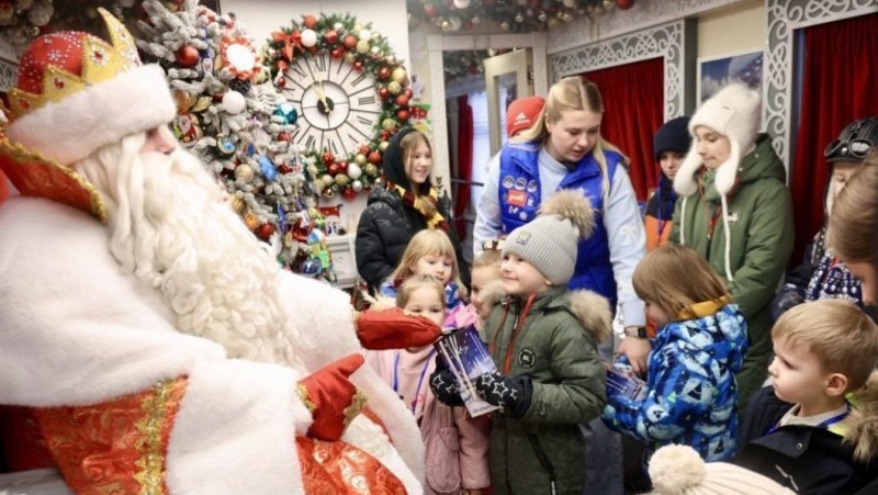16 тыс. человек посетили поезд Деда Мороза в Самарской области