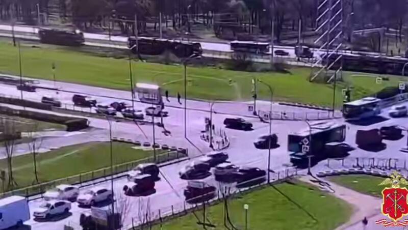 2 трамвая столкнулись в Красносельском районе в Петербурге