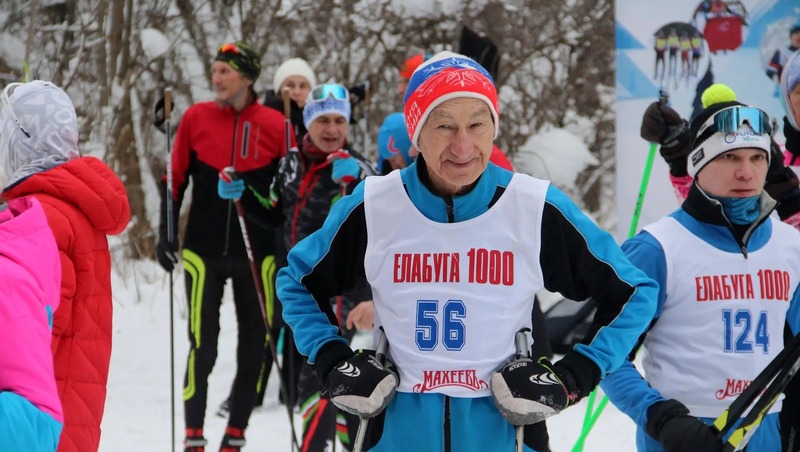 170 участников собрал Республиканский турнир по лыжным гонкам памяти В. Дерягина в Елабуге