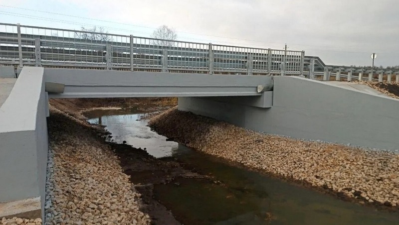 Шесть мостов и один путепровод отремонтировали в 2025 году в Рязанской области