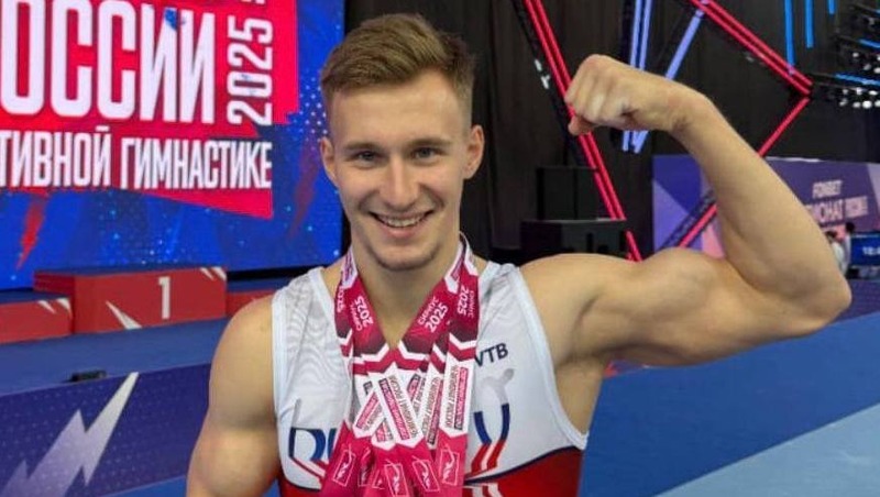 3 золота завоевал Даниел Маринов на чемпионате России по спортивной гимнастике