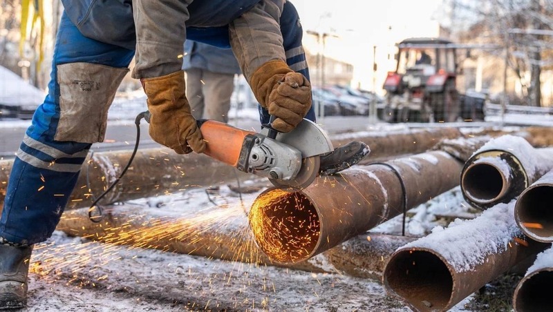 3 км теплосетей отремонтировали в Приморском районе Петербурга