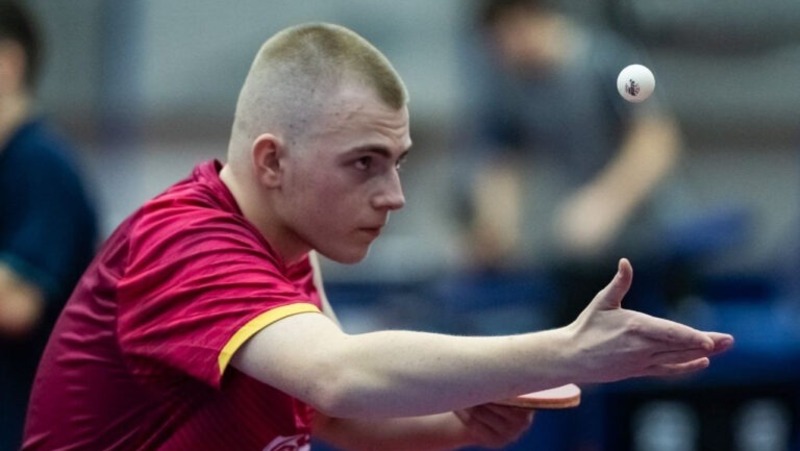 Свердловчанин Арсений Лопин завоевал золото на Всероссийском турнире по настольному теннису