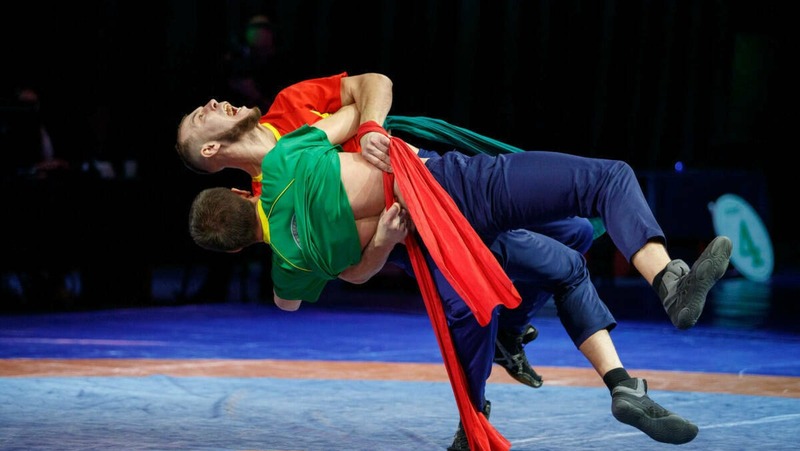 Татарстанцы завоевали 5 золотых медалей чемпионата мира по борьбе на поясах