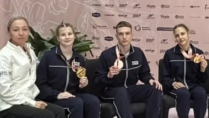 Челнинские спортсмены завоевали 2 золота Чемпионата Европы по прыжкам на батуте