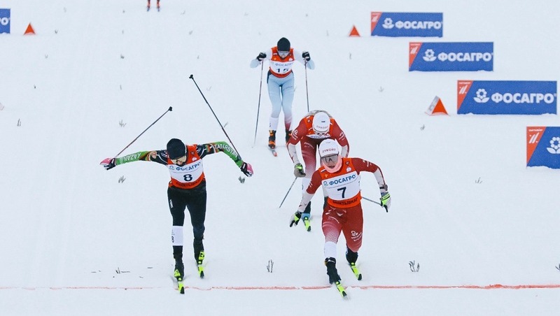 Лыжники из РТ заняли весь пьедестал на этапе Кубка России