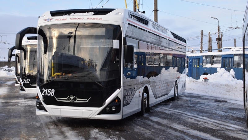 15 троллейбусов дополнительно запустят до конца 2025 года в Рязани