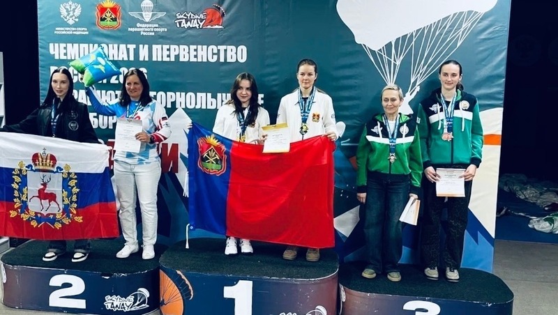 Парашютисты из Башкирии завоевали бронзу на чемпионате России