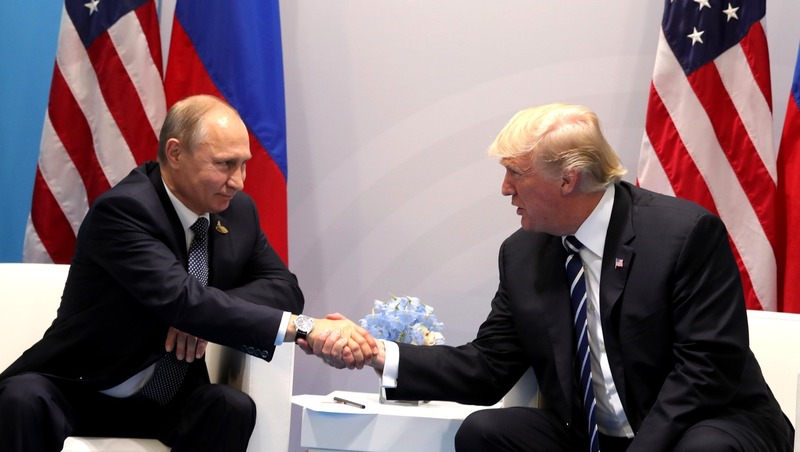 Владимир Путин и Дональд Трамп