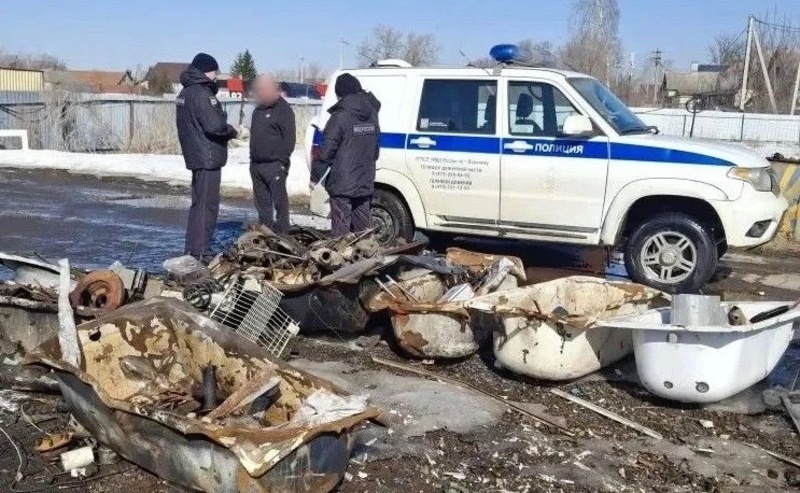 3 тонны чёрного металла нашли у воронежских водителей