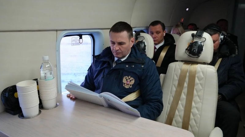 Д. Демешин посетил с рабочим визитом район им. Полины Осипенко