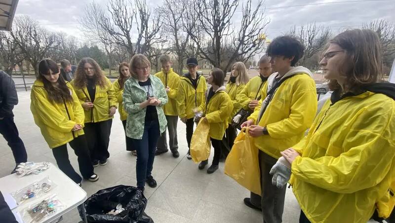Экологический забег в рамках месячника по благоустройству состоялся в Пушкине
