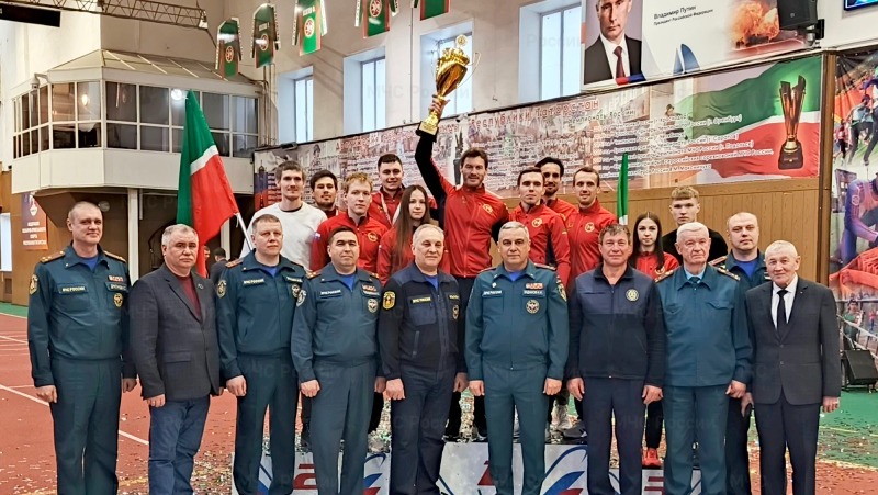 Сборная РТ — победитель Всероссийских соревнований МЧС по пожарно-спасательному спорту