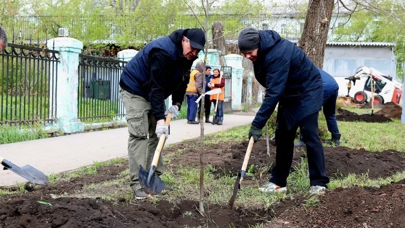 33 тыс. человек приняли участие в субботнике в Самаре