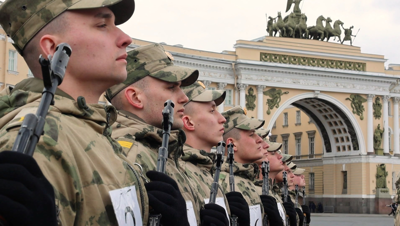 Вторая репетиция Парада Победы состоялась в Петербурге