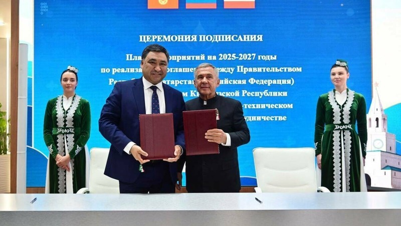 Минниханов: Мы заинтересованы в расширении присутствия компаний РТ в Кыргызстане