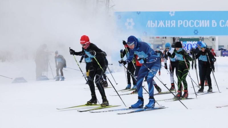 8 тыс. человек приняли участие в «Лыжне России» в Самарской области