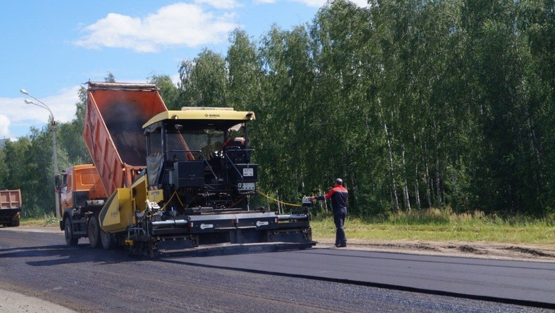 Более 50 км дорог и тротуаров отремонтировали в Елабужском районе в 2025 году