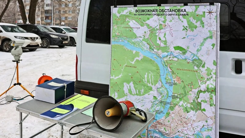 85% составляет готовность профильных служб к весеннему паводку в Самаре