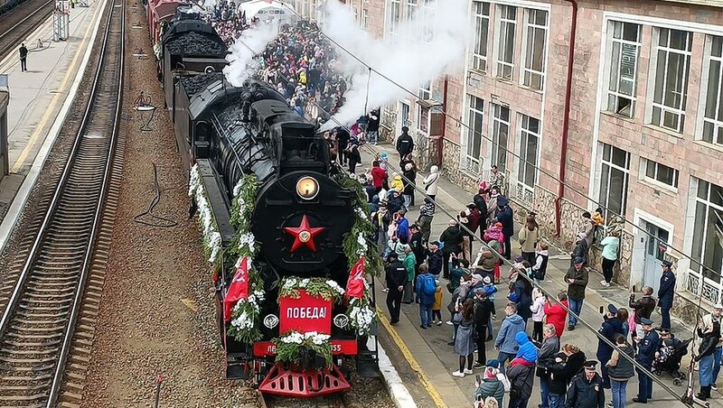 Ретро-поезд «Эшелон Победы» прибудет в Пермь 1 мая