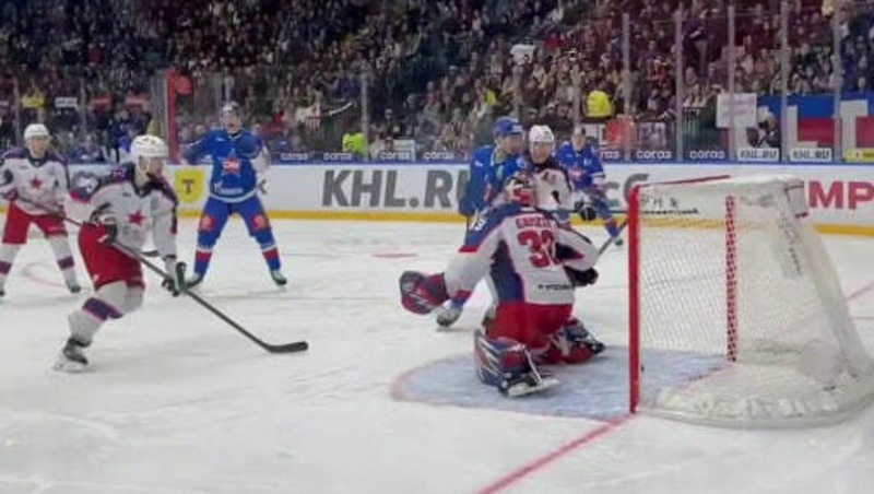 СКА обыграл ЦСКА в третьем матче серии Кубка Гагарина