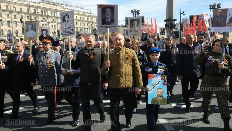 Александр Беглов: в Петербурге прошла крупнейшая в стране акция «Бессмертный полк»