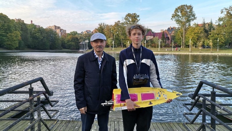 Петербуржец Роман Видякин победил на международных соревнованиях по судомодельному спорту