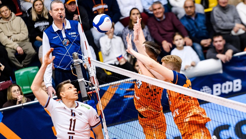 ВК «Горький» потерпел поражение в матче 1/8 Кубка России