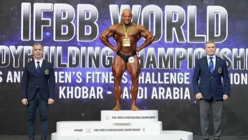 Пермский бодибилдер Сергей Брызгалов стал чемпионом мира среди мастеров старше 50 лет