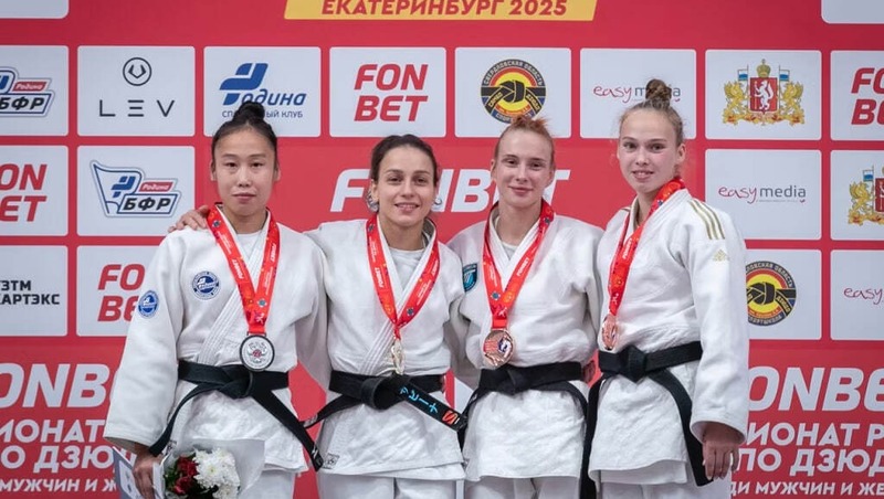 Челябинская спортсменка Сабина Гилязова — трехкратная чемпионка России по дзюдо