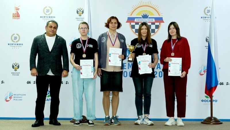 Нижегородская шахматистка завоевала серебро и бронзу чемпионата России