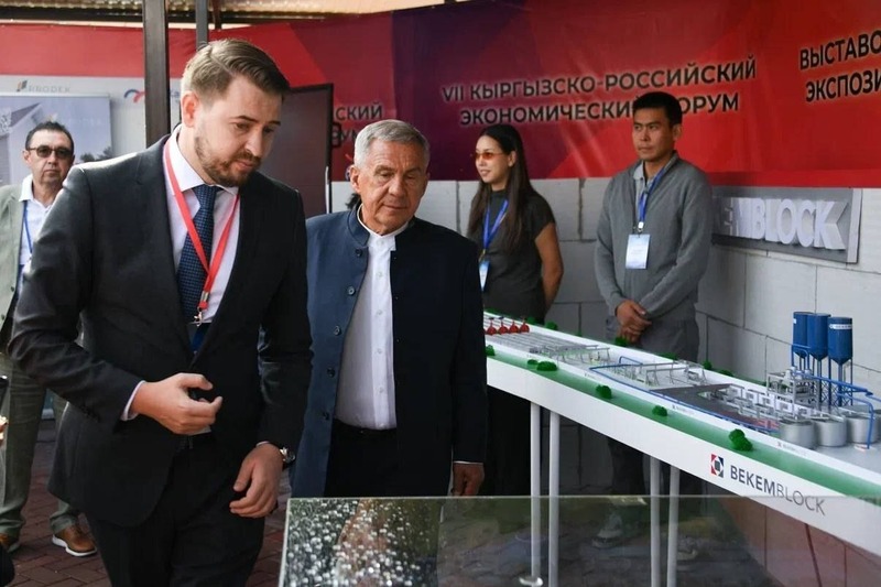 Минниханов принял участие в официальном открытии Кыргызско-Российского экономического форума