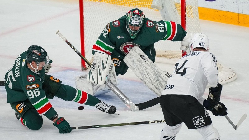 ХК «Ак Барс» победил «Трактор» в домашнем матче