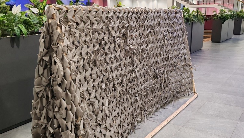 130 маскировочных сетей изготовили магаданские волонтеры за октябрь