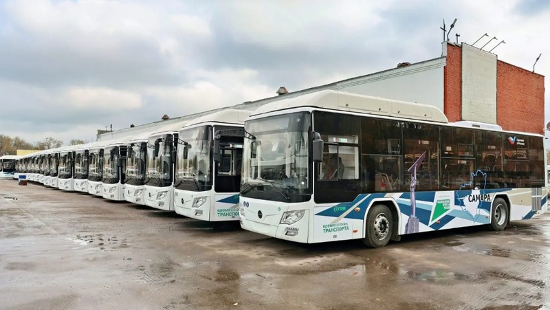 30 бесплатных автобусов начнут курсировать на Ново-Садовой с 1 апреля в Самаре