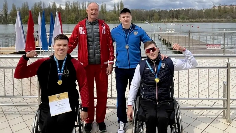Нижегородские гребцы выиграли три золота на Кубке России среди лиц с ПОДА
