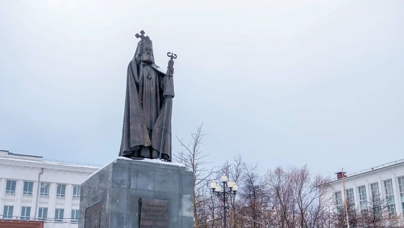 Ковчег с честной главой святителя Иннокентия привезут в Магадан
