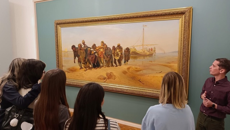 26 тыс. человек посетили выставку картины «Бурлаки на Волге» в Самаре