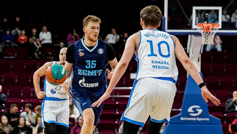 БК «Зенит» обыграл «Самару» со счётом 113:64
