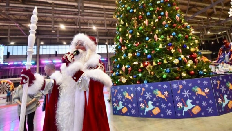 Новогодний мультимедийный парк с 12 интерактивными зонами откроется в Екатеринбурге 27 декабря