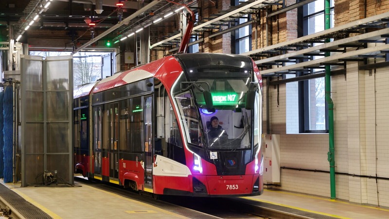 Новый трамвайный маршрут № 2 запустили в Петербурге