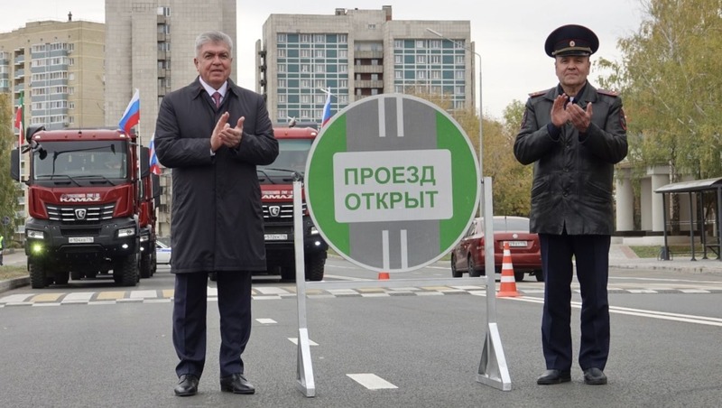 Дорогу на ул. Жукова открыли после капремонта в Челнах