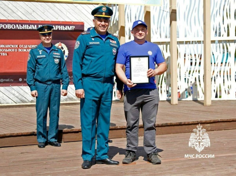 Ирек Кадамов поблагодарил добровольных пожарных в РТ