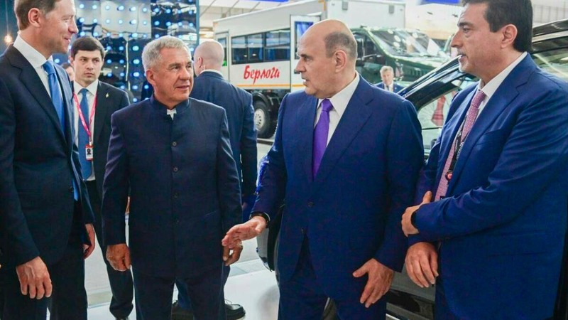 Минниханов поблагодарил Мишустина за высокую оценку работы Татарстана